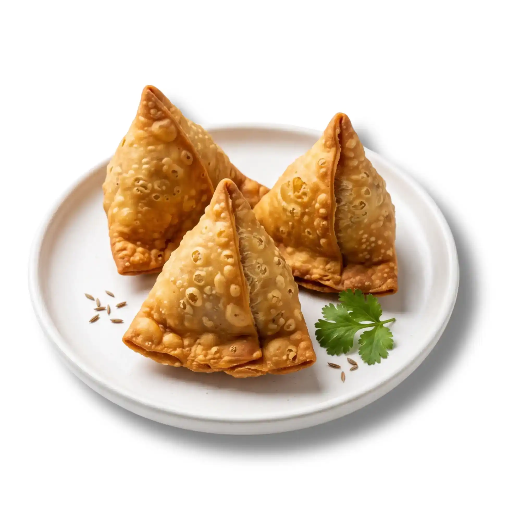 BOGO Samosa — Savor our perfectly golden, crispy samosas, brimming with a fragrant at Athidi Indian, Saugus